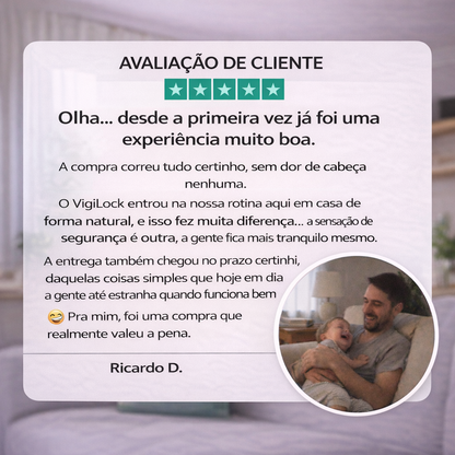 VigiLock™ Alarme Trava-Portas